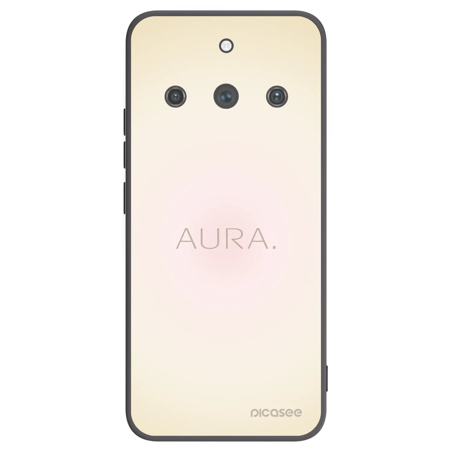 Picasee silikonski črni ovitek za Realme 11 Pro+ - Aura