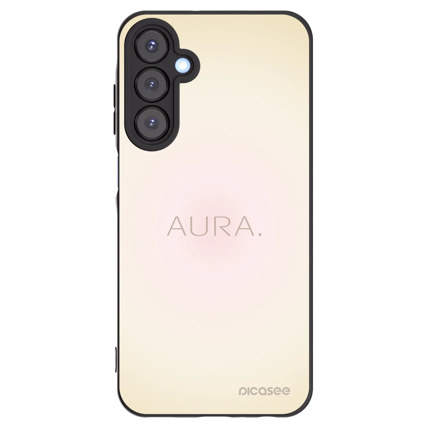 Picasee silikonski črni ovitek za Samsung Galaxy A25 A256B 5G - Aura