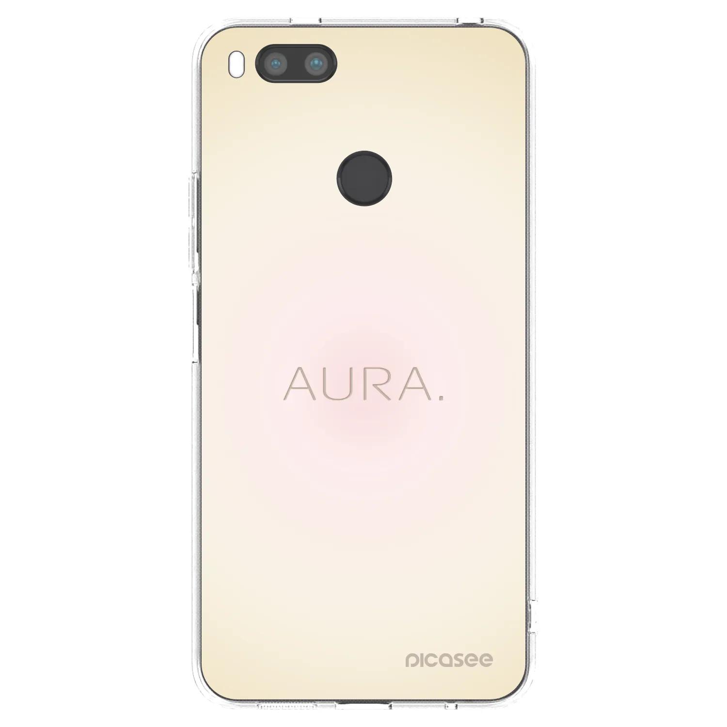 Picasee silikonski prozorni ovitek za Xiaomi Mi A1 Global - Aura
