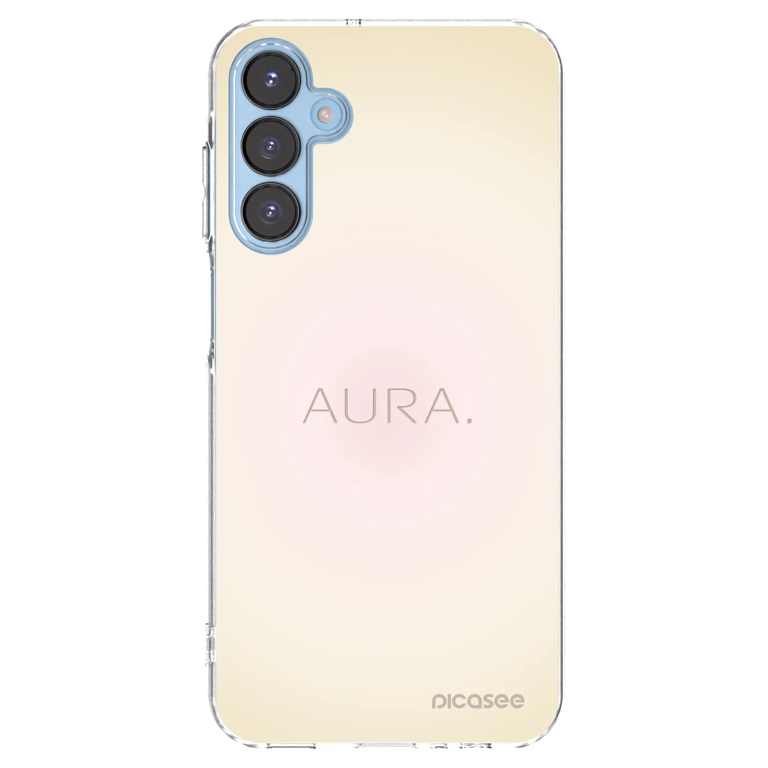 Picasee silikonski prozorni ovitek za Samsung Galaxy A15 A156B 5G - Aura
