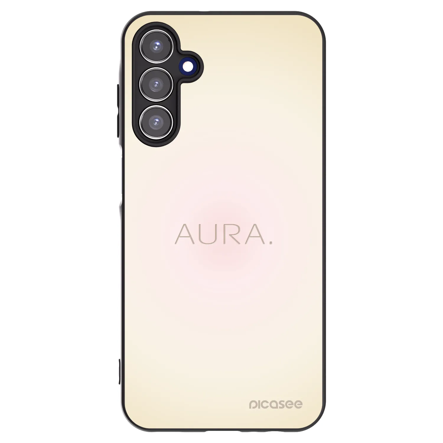 Picasee silikonski črni ovitek za Samsung Galaxy A15 A155F 4G - Aura