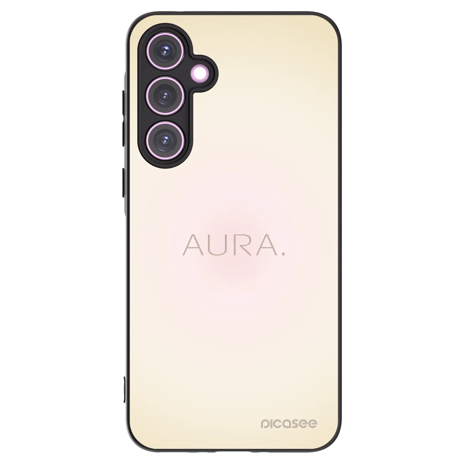 Picasee silikonski črni ovitek za Samsung Galaxy A35 5G A356B - Aura