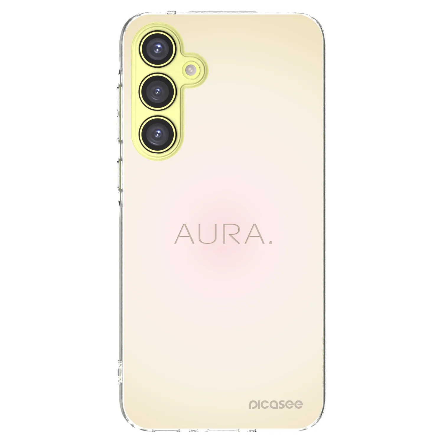 Picasee silikonski prozorni ovitek za Samsung Galaxy A35 5G A356B - Aura