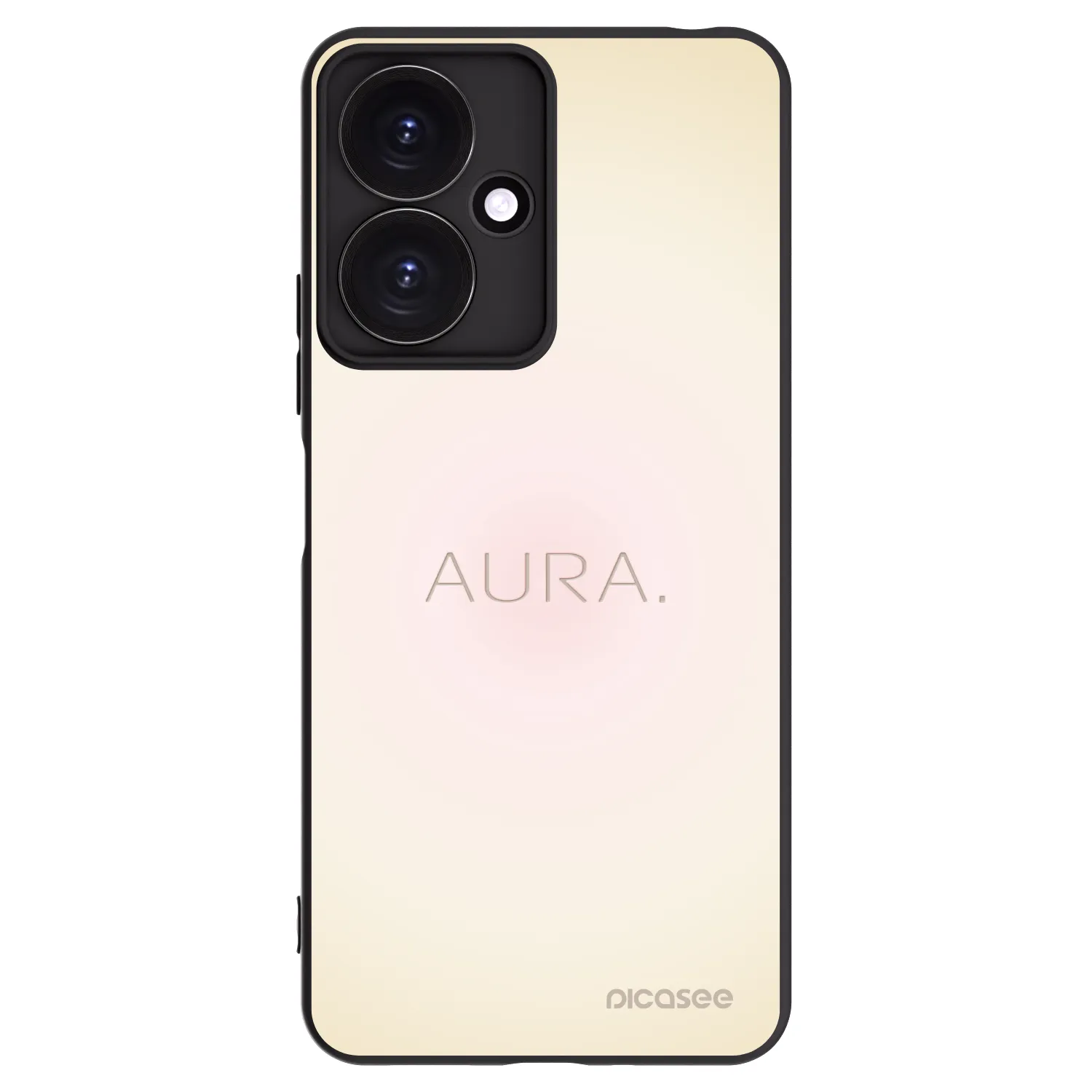 Picasee silikonski črni ovitek za Xiaomi Redmi 13C 5G - Aura