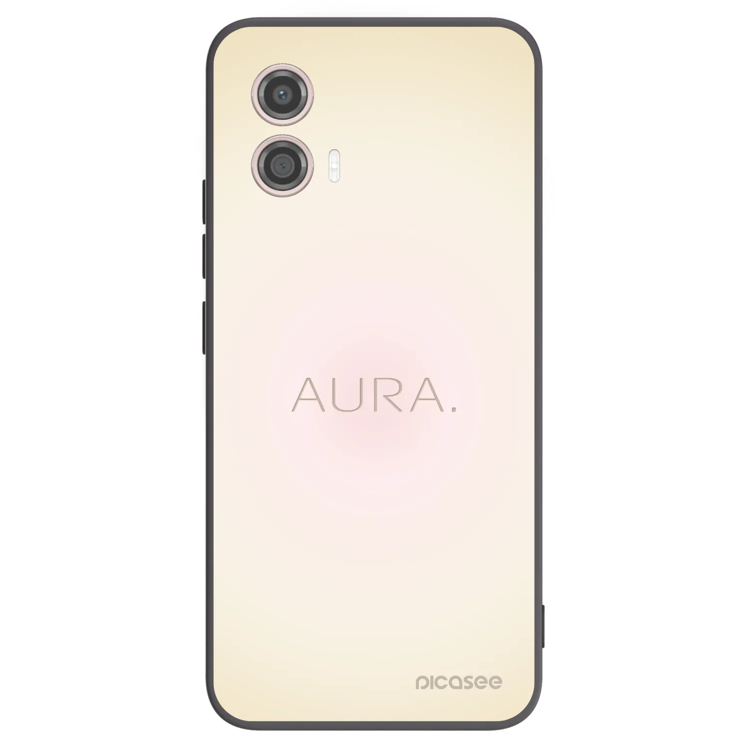 Picasee silikonski črni ovitek za Motorola Moto G53 5G - Aura
