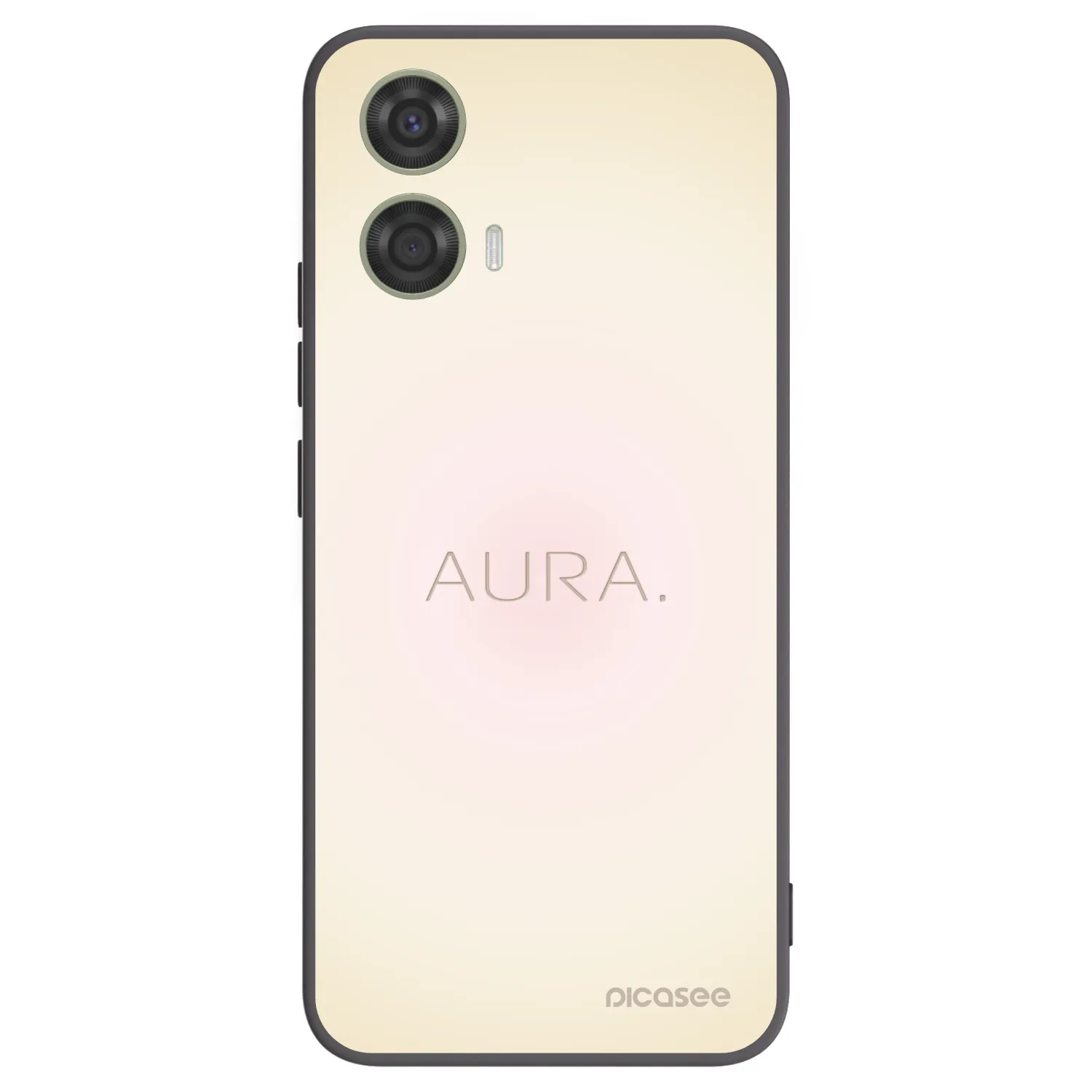 Picasee silikonski črni ovitek za Motorola Moto G24 - Aura