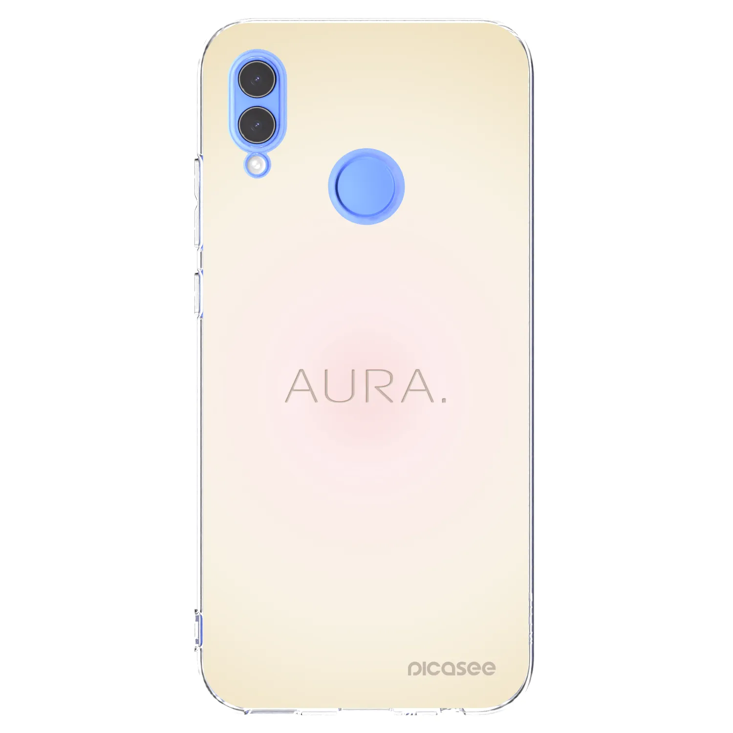Picasee silikonski prozorni ovitek za Huawei P Smart 2019 - Aura