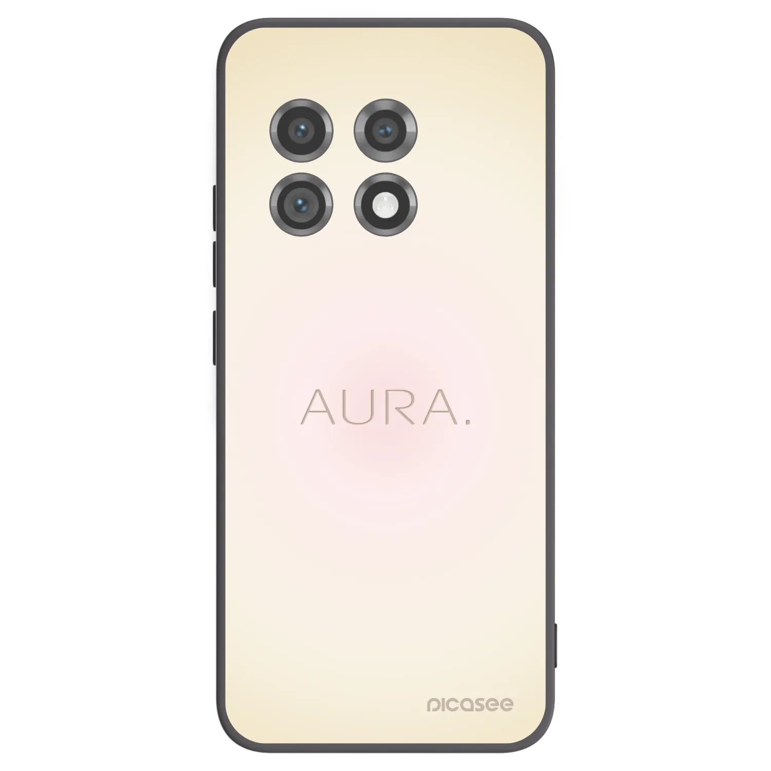 Picasee silikonski črni ovitek za OnePlus 11 5G - Aura