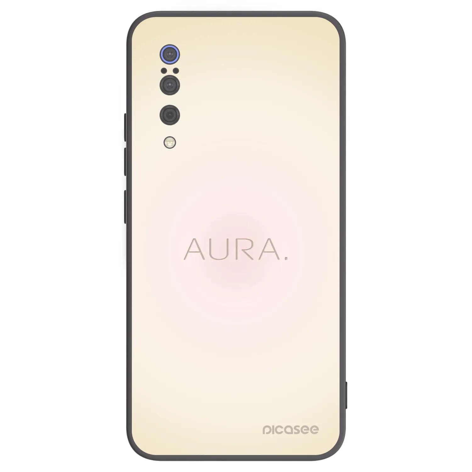 Picasee silikonski črni ovitek za Xiaomi Mi 9 - Aura