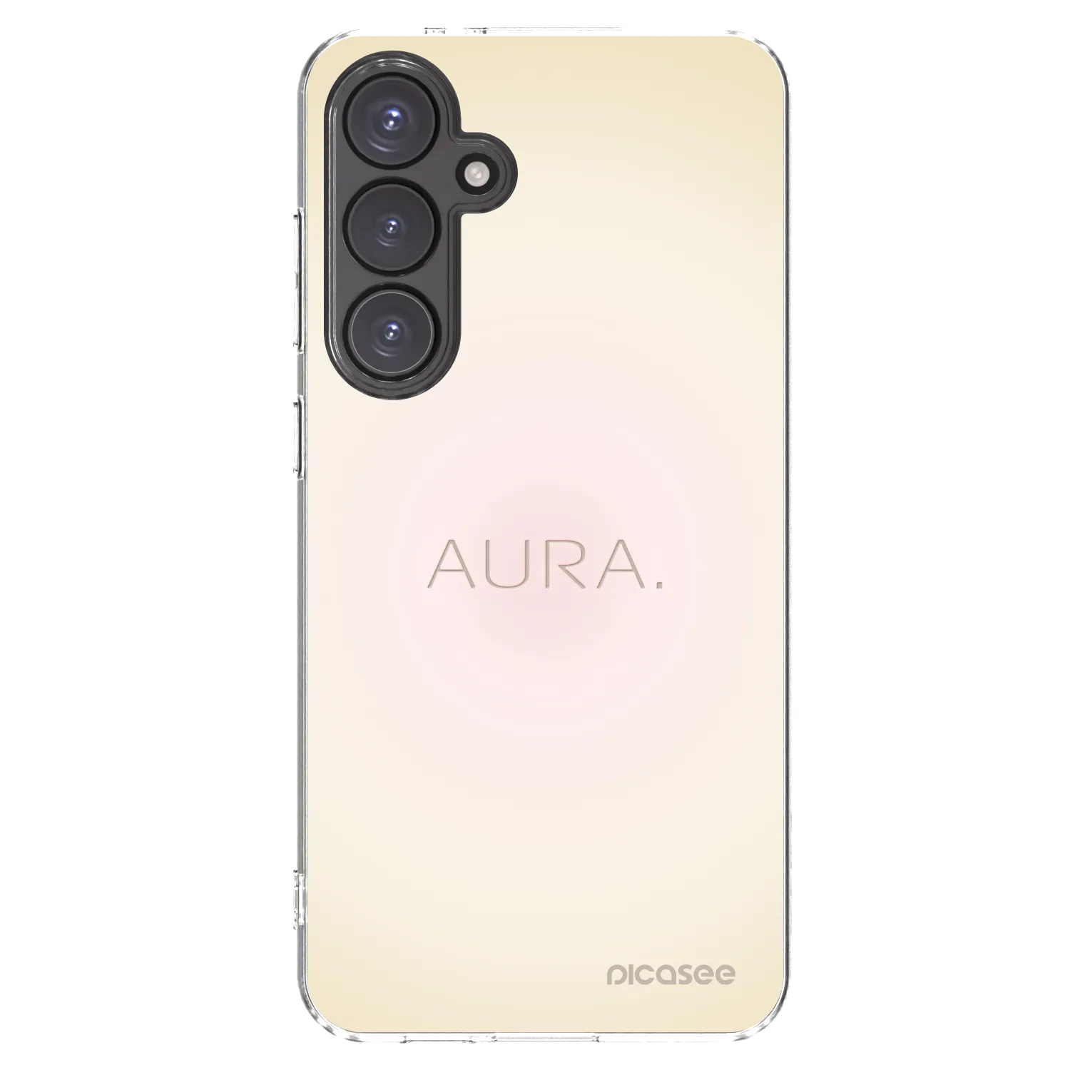 Picasee silikonski prozorni ovitek za Samsung Galaxy S24 FE S721B - Aura