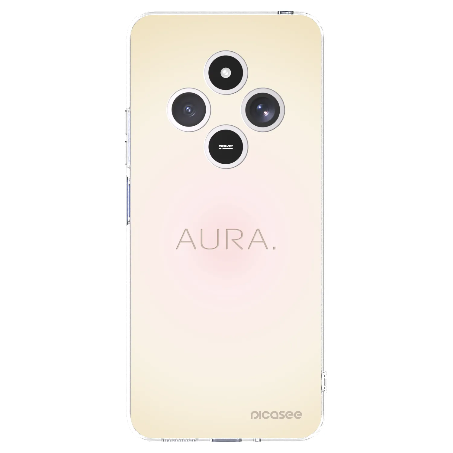 Picasee silikonski prozorni ovitek za Xiaomi Redmi 14C - Aura