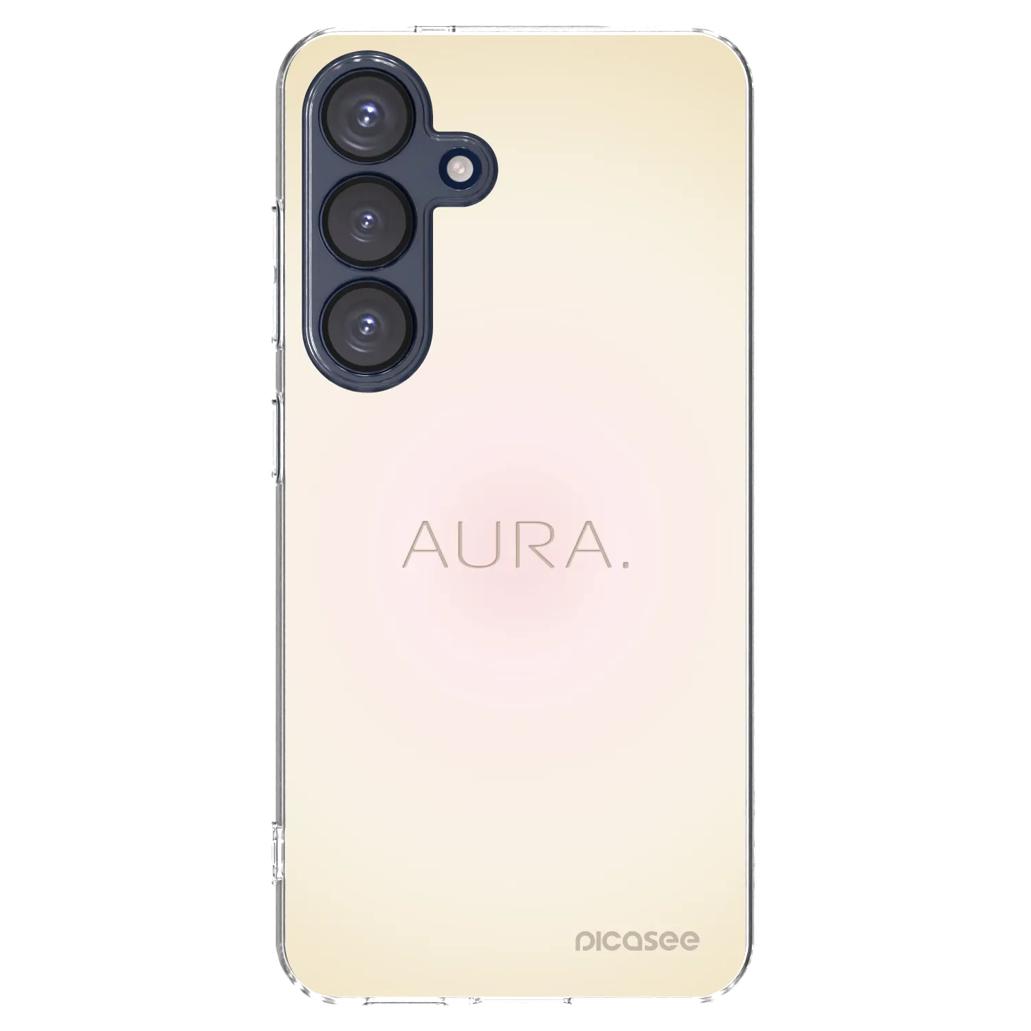 Picasee silikonski prozorni ovitek za Samsung Galaxy S25 5G - Aura