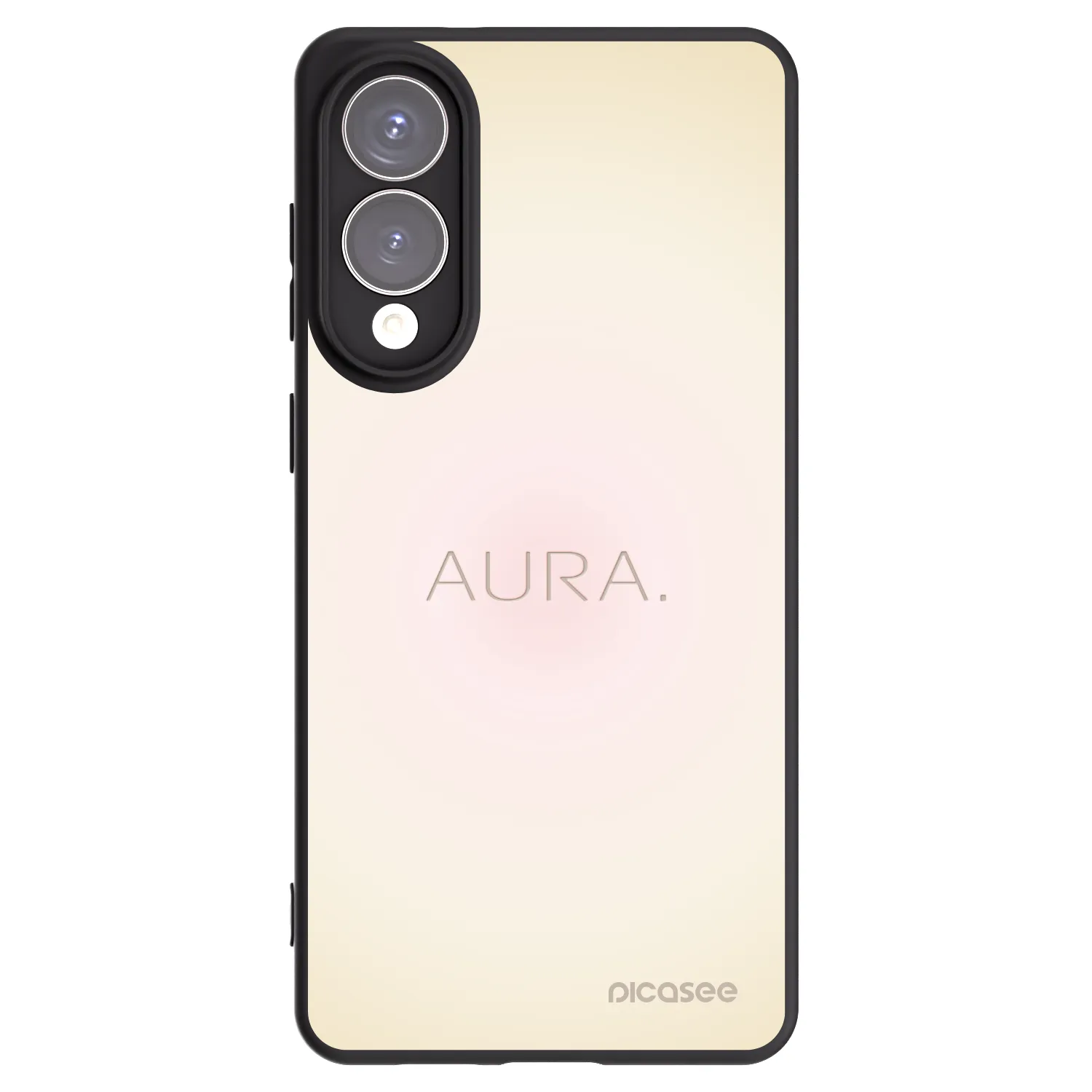 Picasee silikonski črni ovitek za Samsung Galaxy S25 Edge 5G - Aura