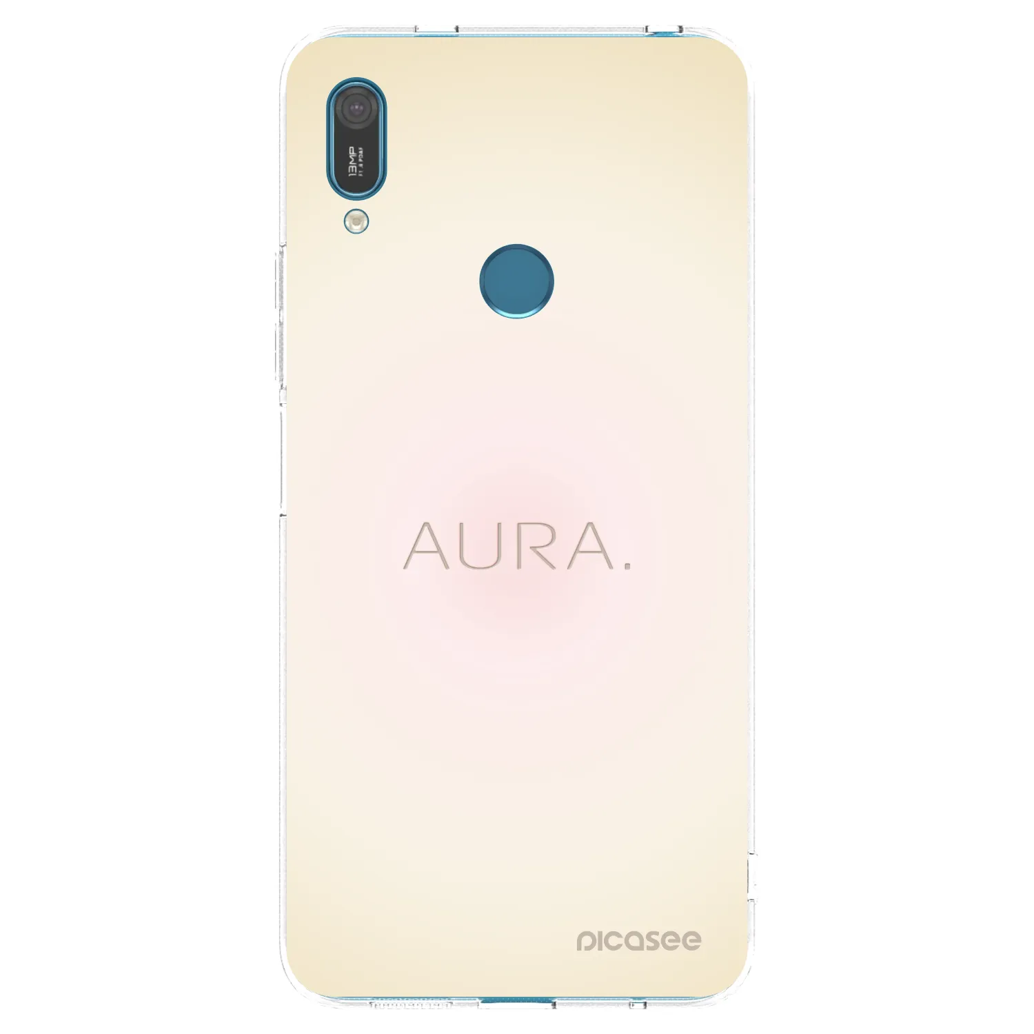 Picasee silikonski prozorni ovitek za Huawei Y7 2019 - Aura