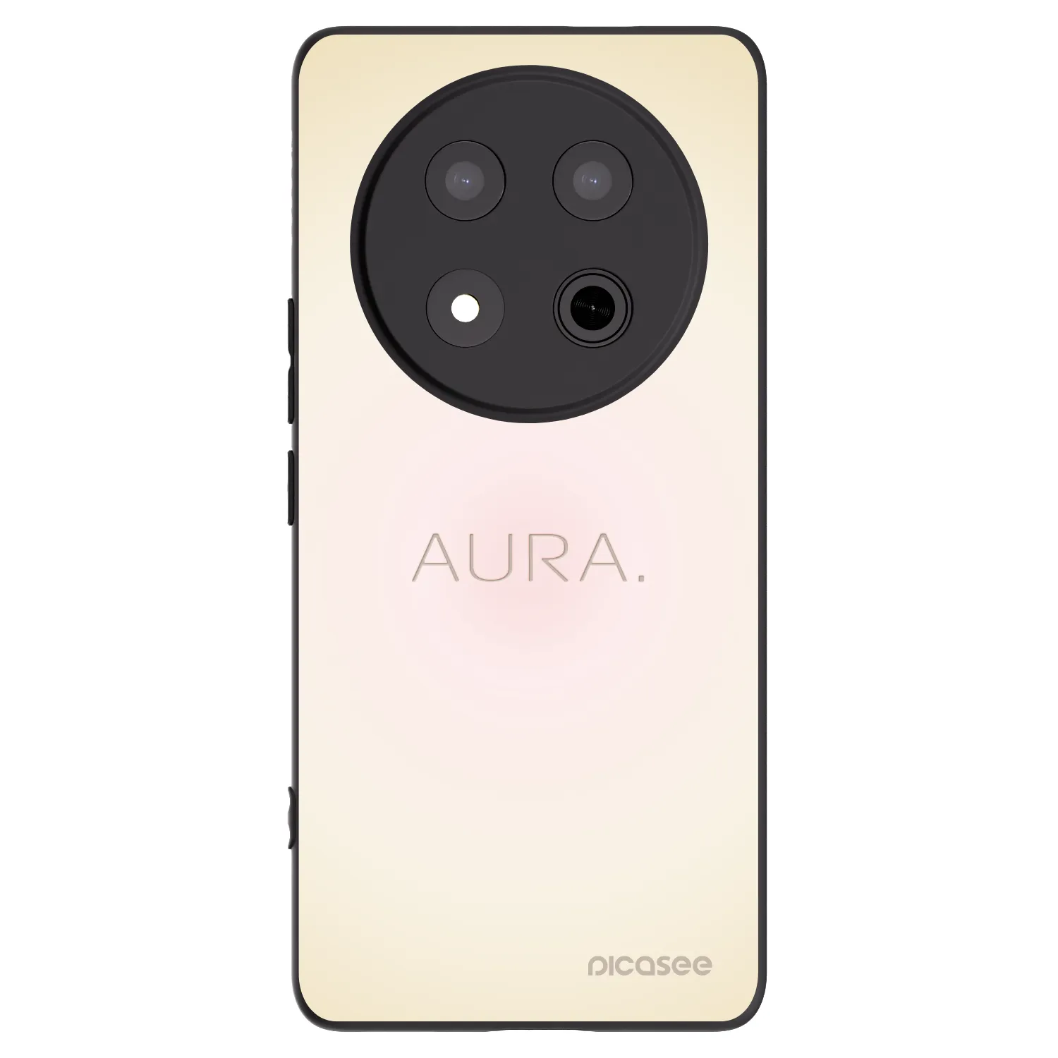 Picasee silikonski črni ovitek za Honor Magic7 Lite 5G - Aura