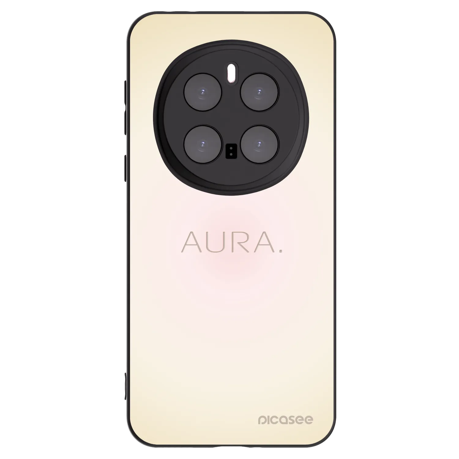 Picasee silikonski črni ovitek za Honor Magic7 Pro 5G - Aura
