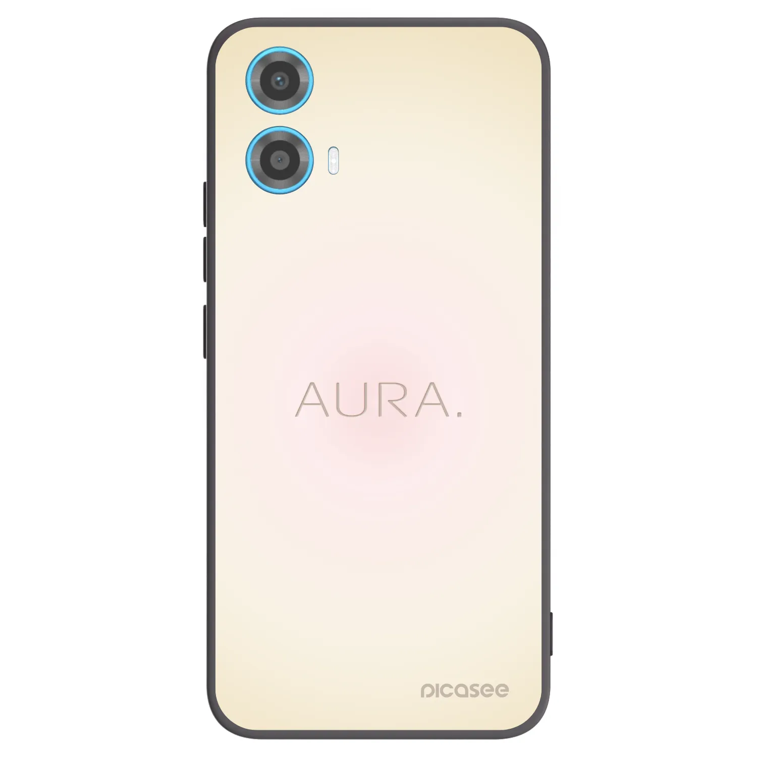 Picasee silikonski črni ovitek za Motorola Moto G34 5G - Aura