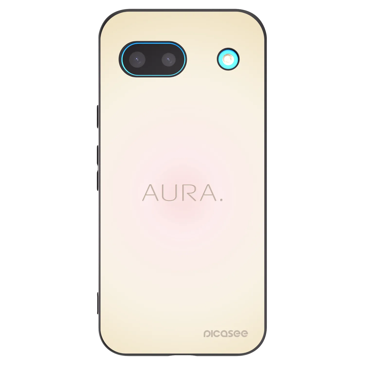 Picasee silikonski črni ovitek za Google Pixel 8 - Aura