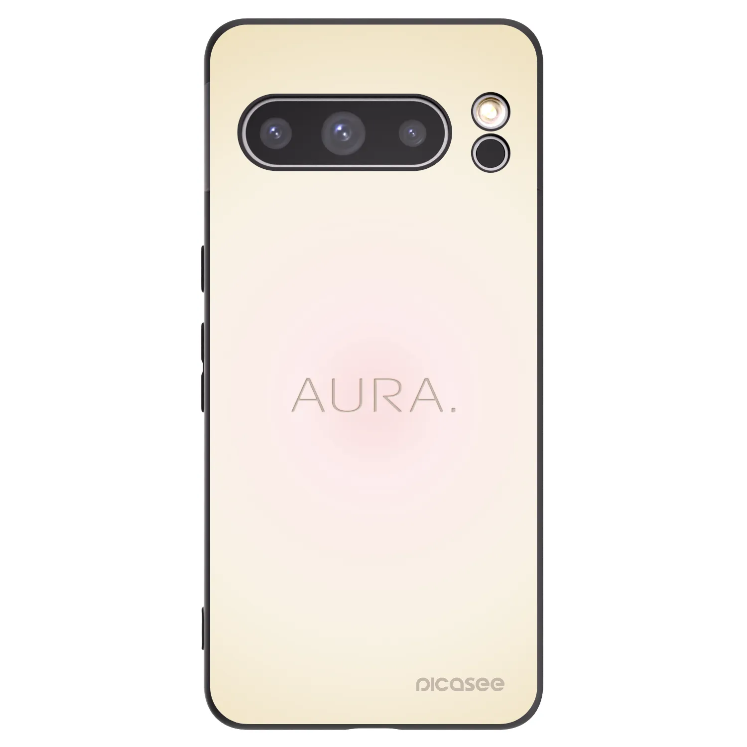 Picasee silikonski črni ovitek za Google Pixel 8 Pro - Aura