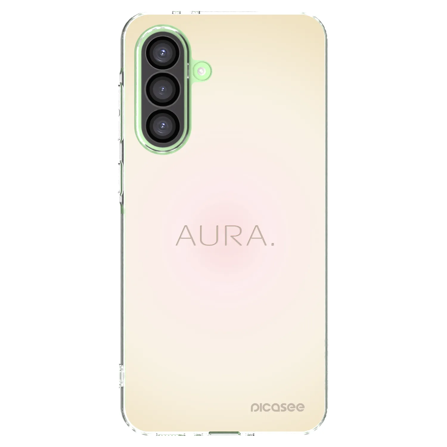 Picasee silikonski prozorni ovitek za Samsung Galaxy A26 5G A266B - Aura
