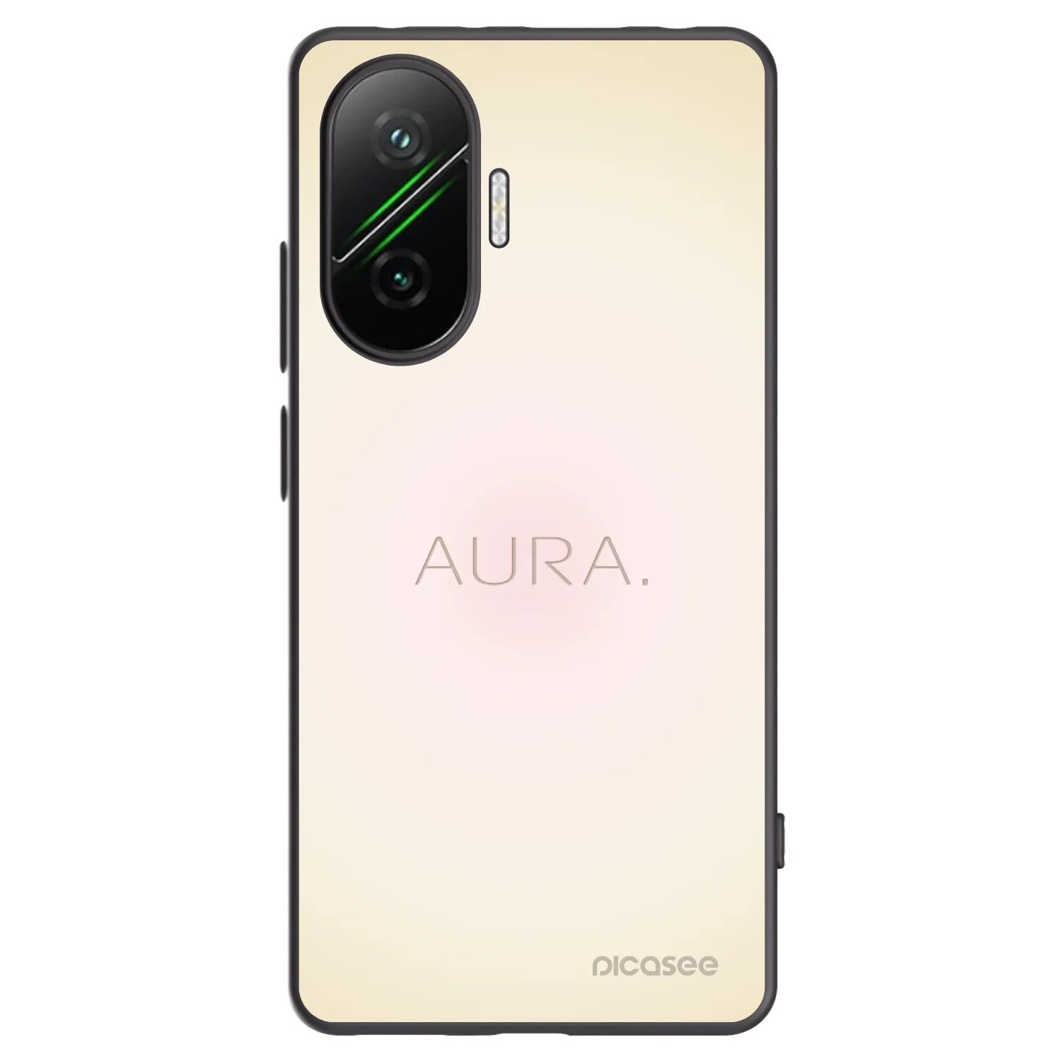 Picasee silikonski črni ovitek za Xiaomi Poco F7 Pro 5G - Aura