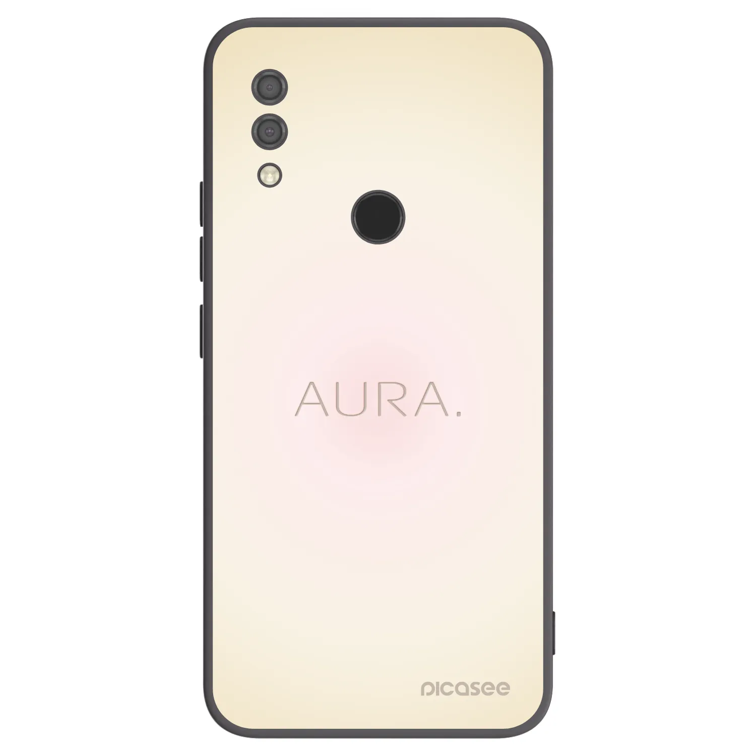 Picasee silikonski črni ovitek za Xiaomi Redmi 7 - Aura