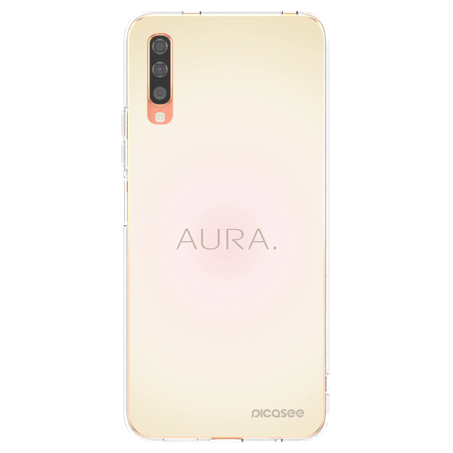 Picasee silikonski prozorni ovitek za Samsung Galaxy A70 A705F - Aura