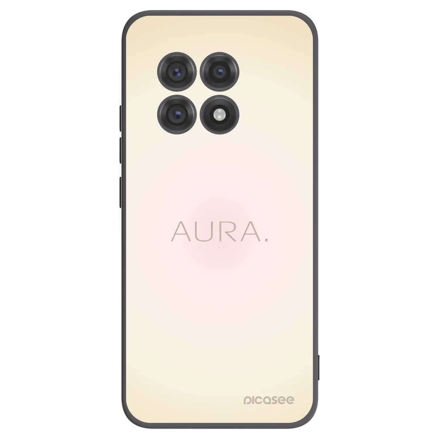 Picasee silikonski črni ovitek za OnePlus 13R 5G - Aura