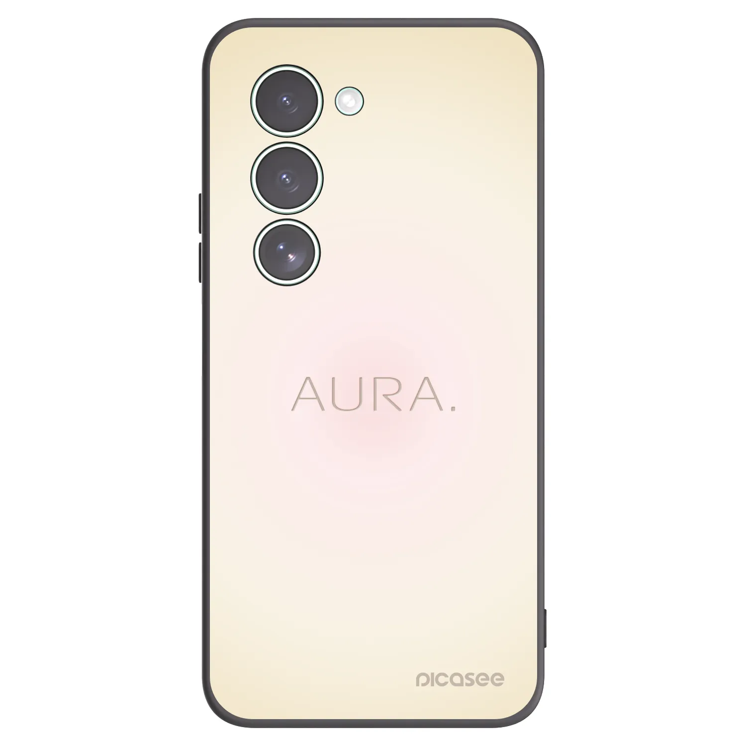 Picasee silikonski črni ovitek za Xiaomi Redmi 15 5G - Aura