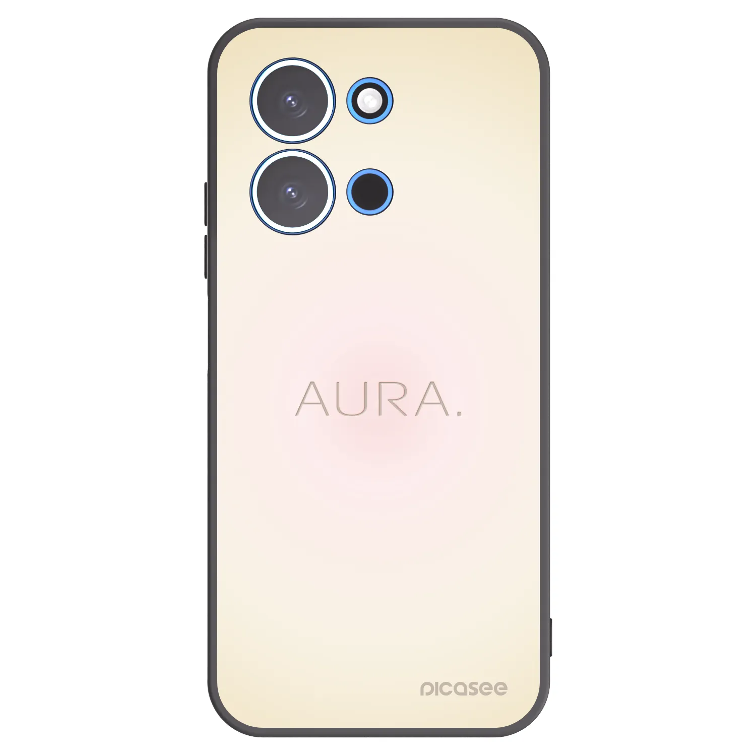Picasee silikonski črni ovitek za Xiaomi Redmi 15C 4G - Aura