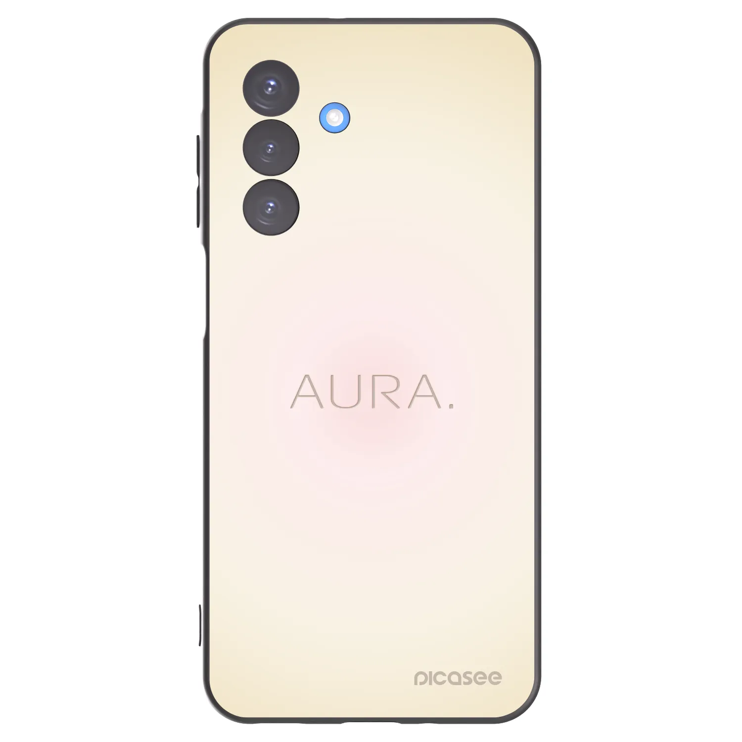 Picasee silikonski črni ovitek za Samsung Galaxy A17 5G - Aura