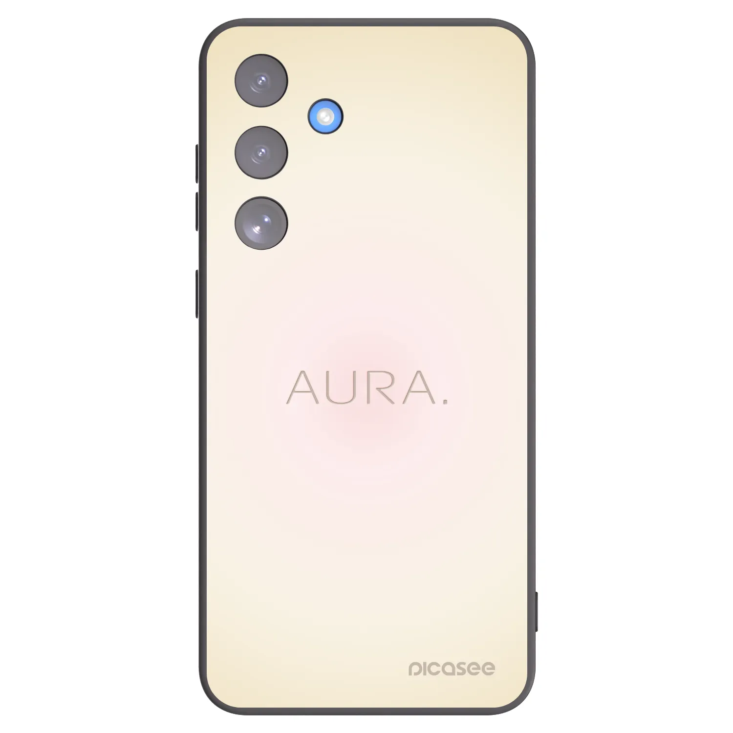 Picasee silikonski črni ovitek za Samsung Galaxy S25 FE 5G - Aura