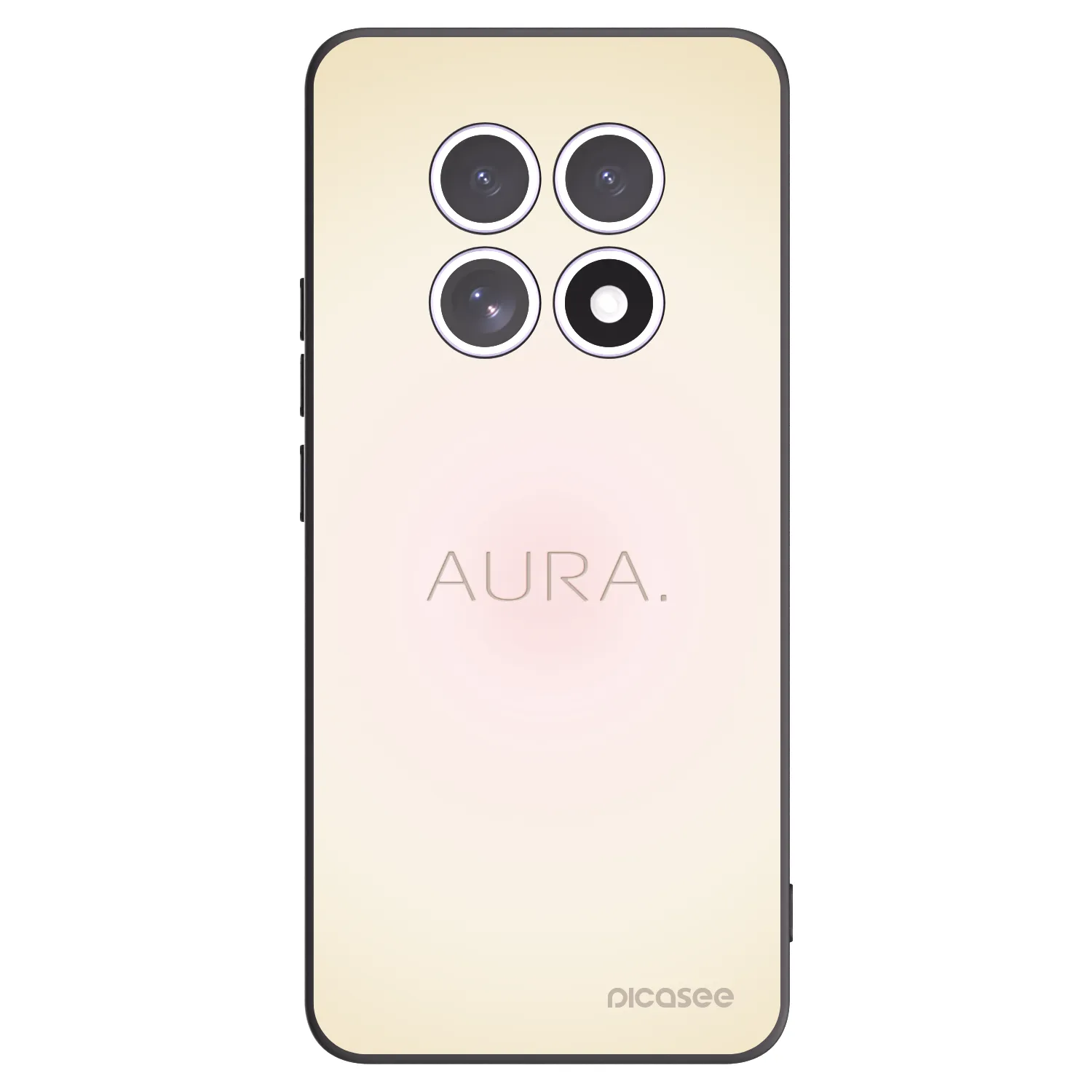Picasee silikonski črni ovitek za Xiaomi Redmi Note 15 - Aura