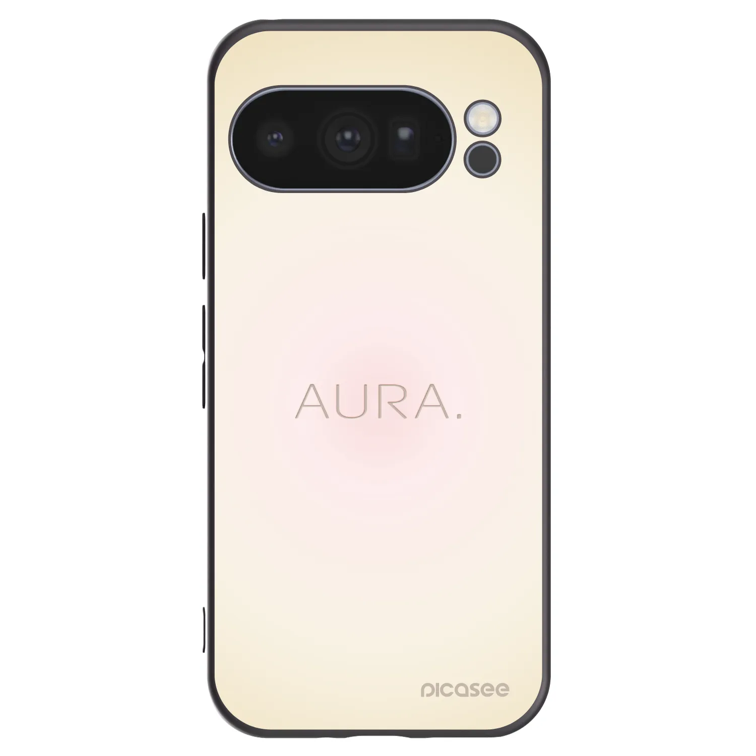 Picasee silikonski črni ovitek za Google Pixel 10 Pro - Aura