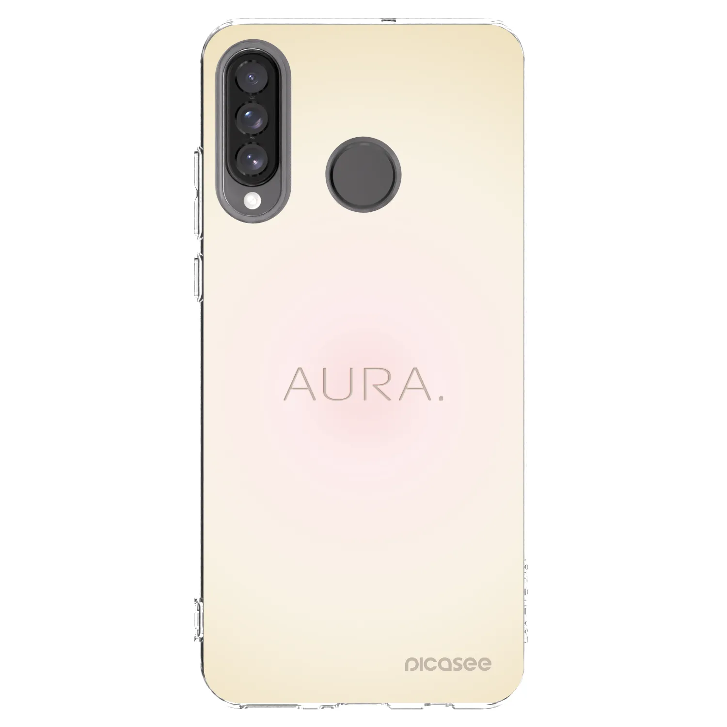 Picasee silikonski prozorni ovitek za Huawei P30 Lite - Aura