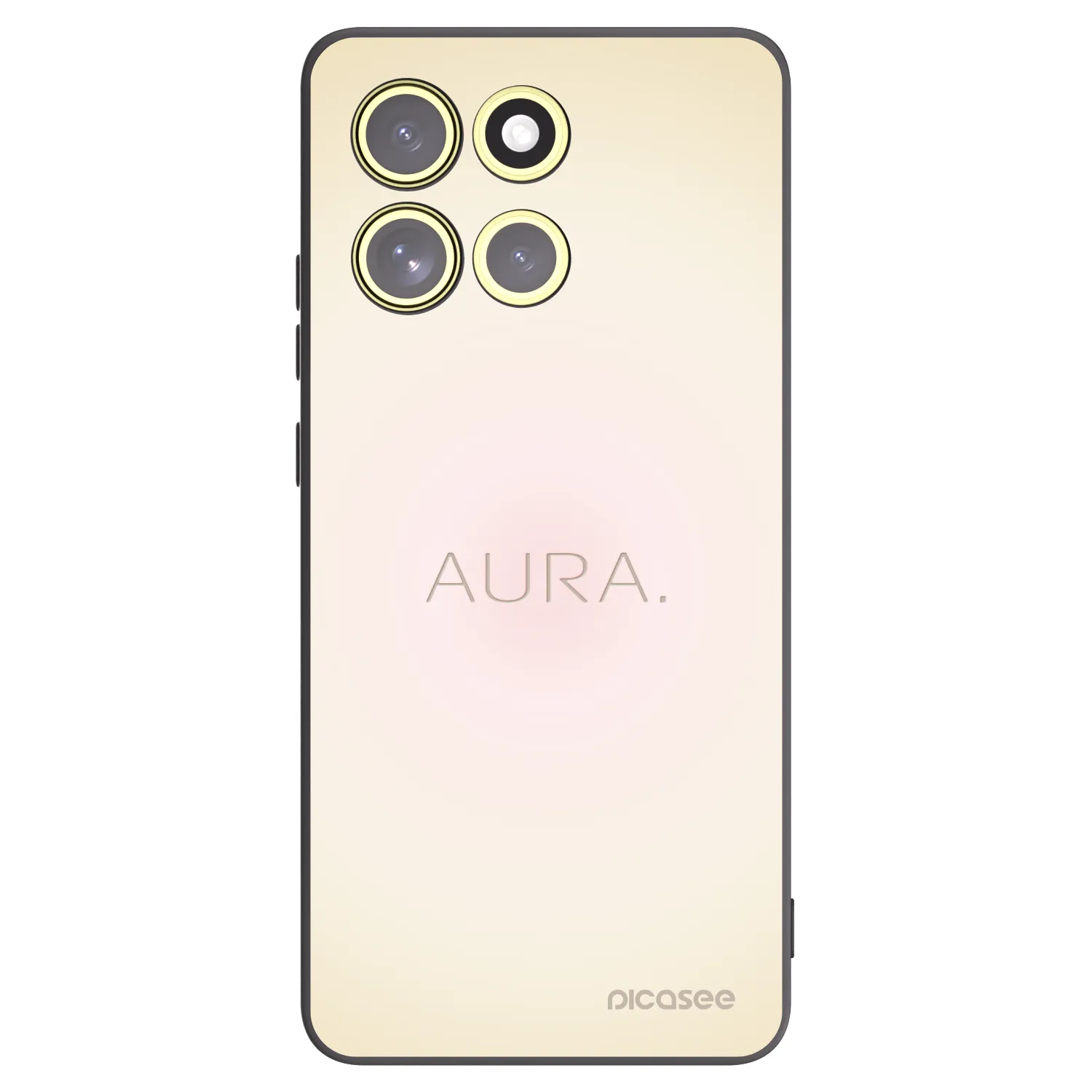 Picasee silikonski črni ovitek za Motorola Moto G86 Power 5G - Aura