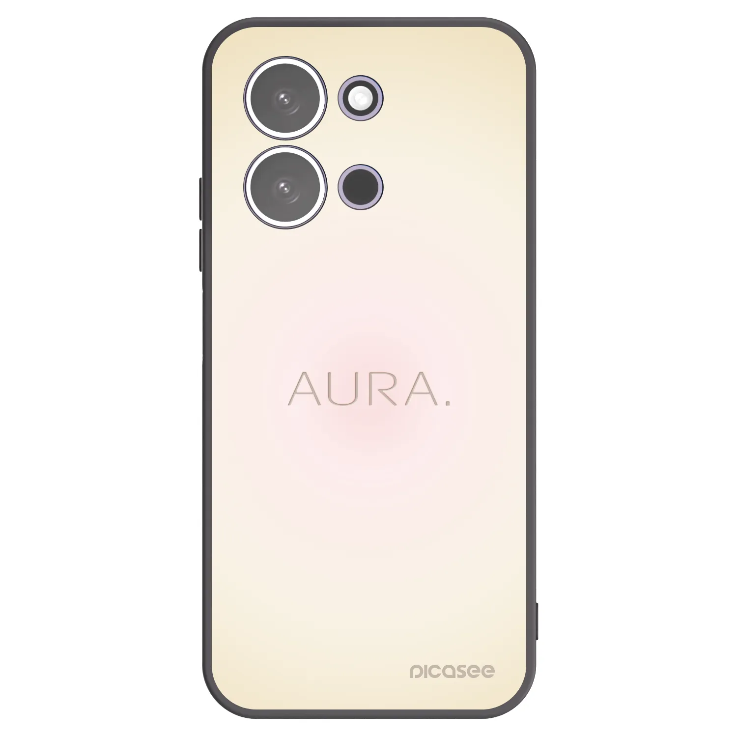 Picasee silikonski črni ovitek za Xiaomi Redmi 15C 5G - Aura