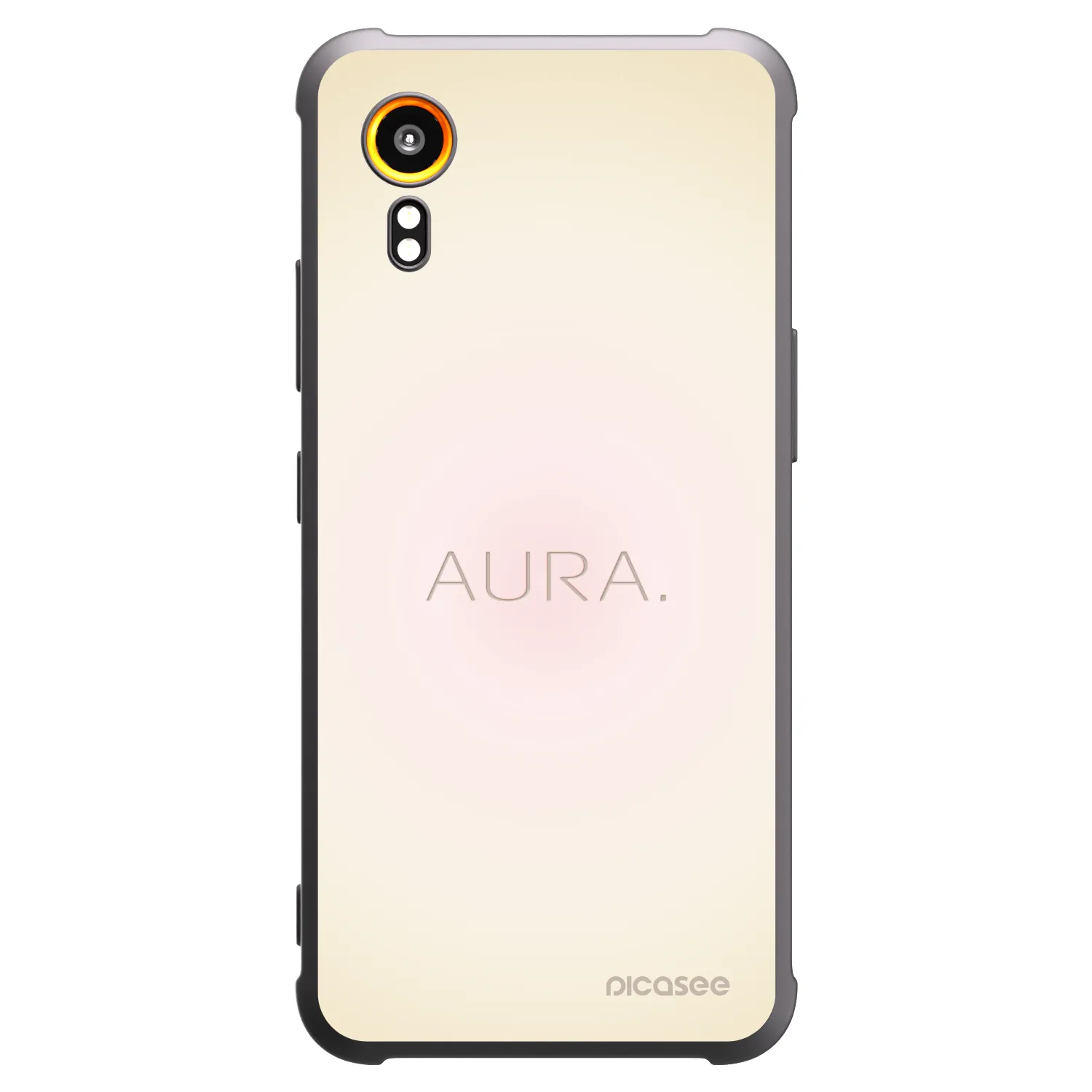 Picasee silikonski črni ovitek za Samsung Galaxy Xcover 7 - Aura