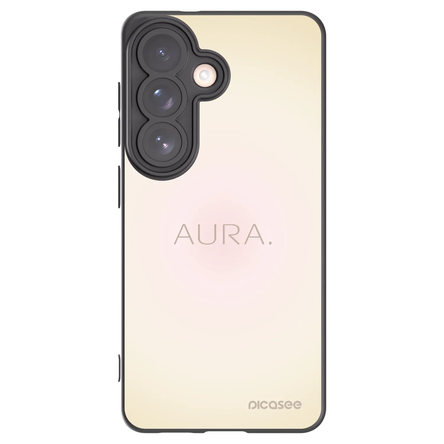 Picasee silikonski črni ovitek za Samsung Galaxy S26 - Aura
