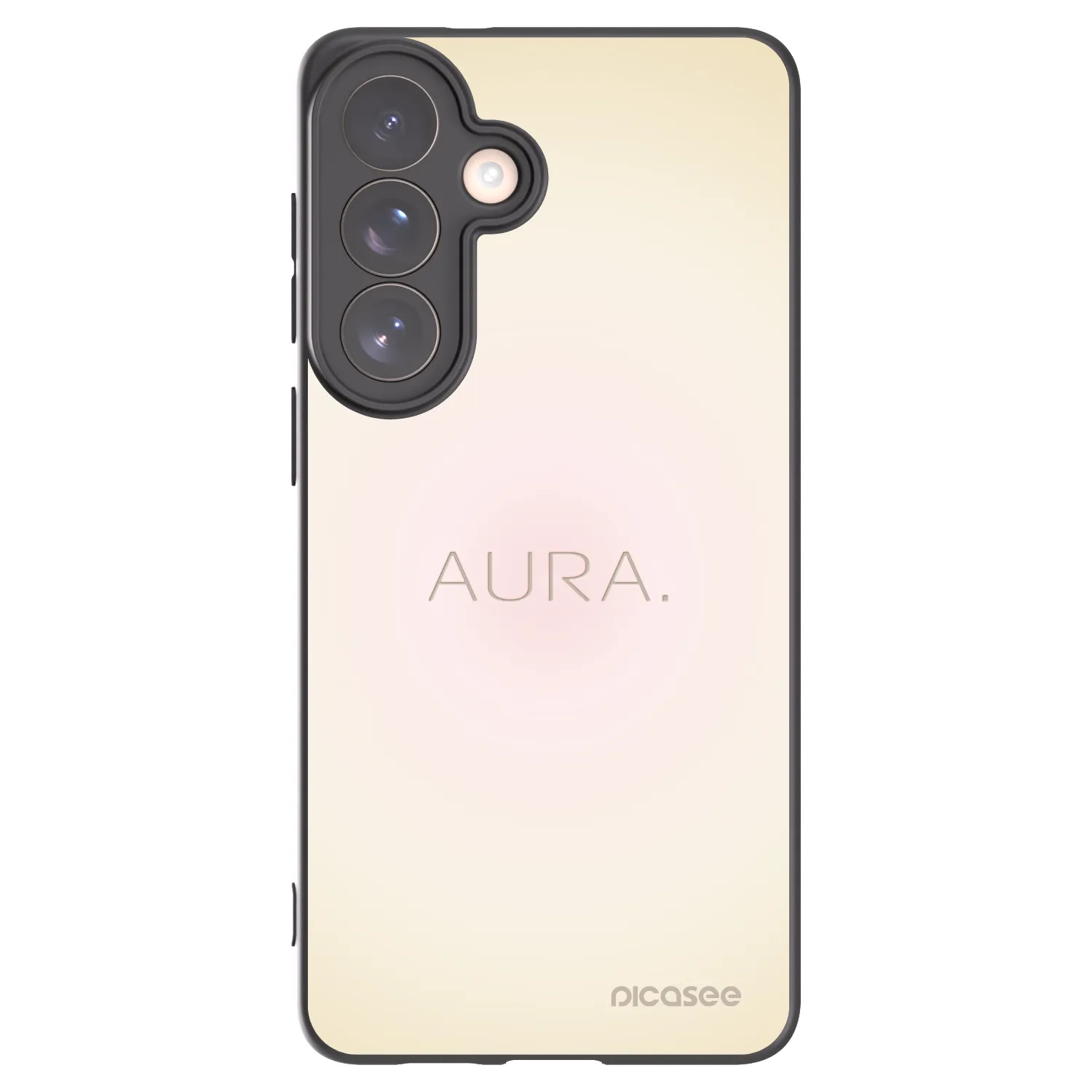 Picasee silikonski črni ovitek za Samsung Galaxy S26+ - Aura