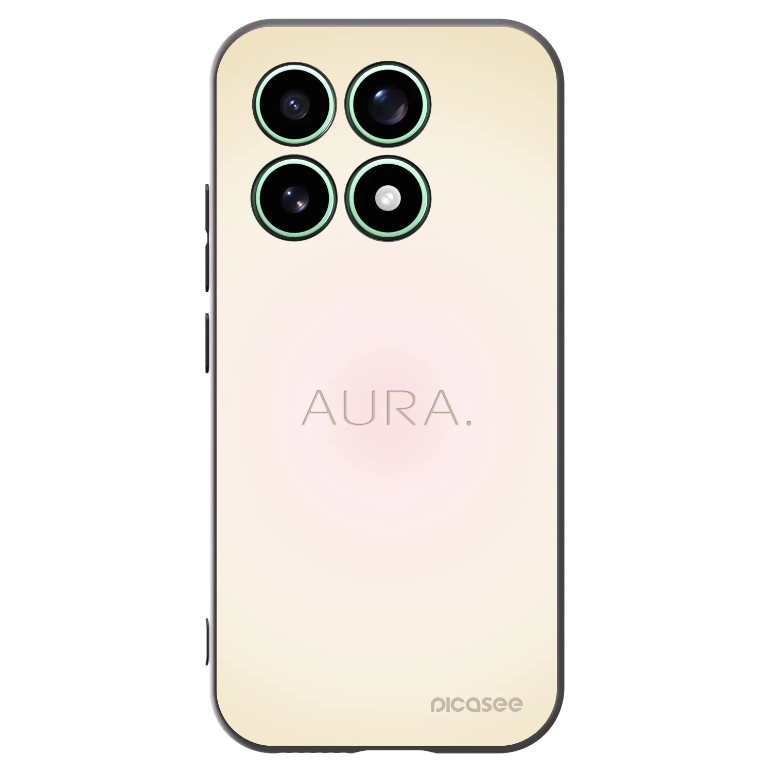 Picasee silikonski črni ovitek za Xiaomi 17 - Aura