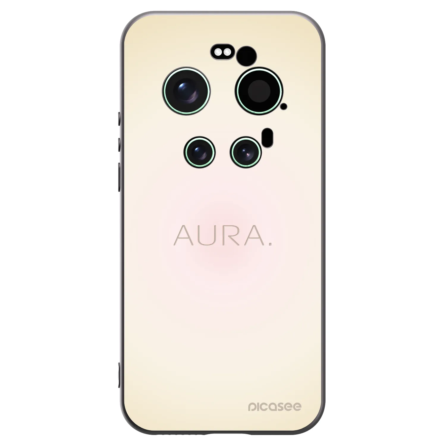 Picasee silikonski črni ovitek za Xiaomi 17 Ultra - Aura