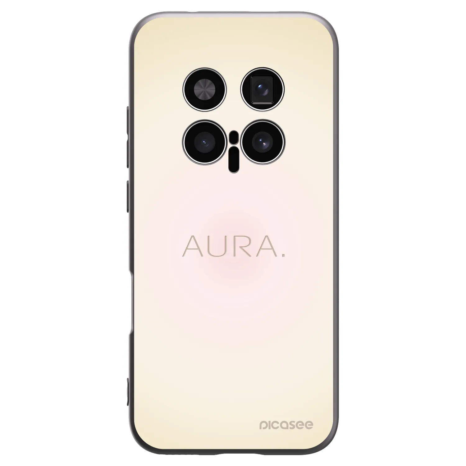 Picasee silikonski črni ovitek za Honor Magic8 Pro 5G - Aura