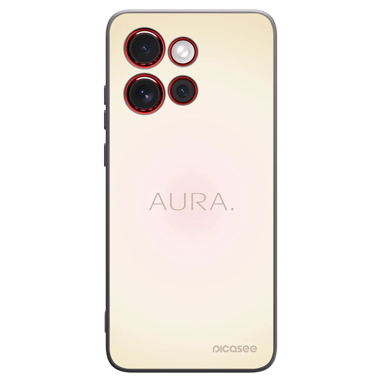Picasee silikonski črni ovitek za Motorola Edge 60 Neo 5G - Aura