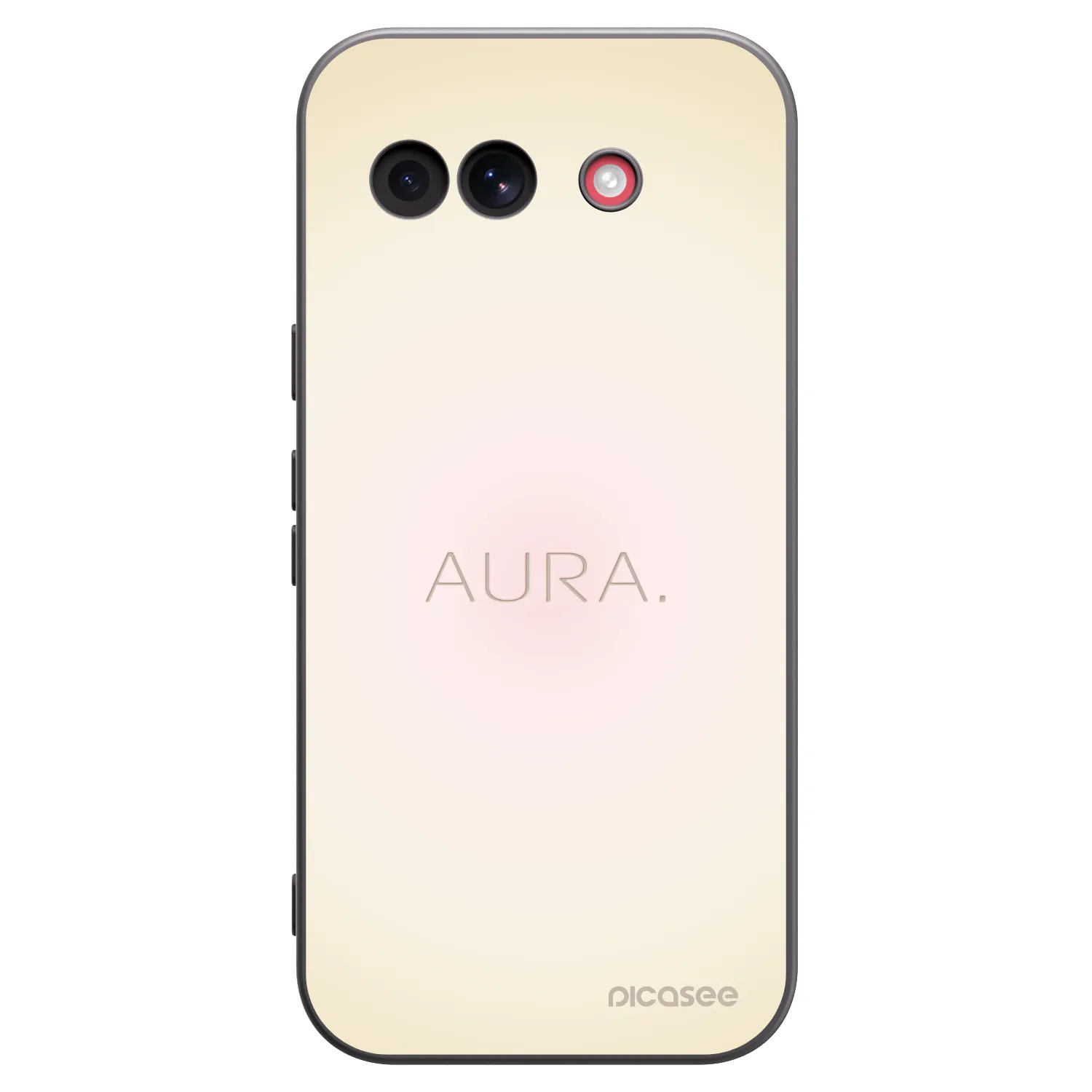 Picasee silikonski črni ovitek za Google Pixel 10a - Aura