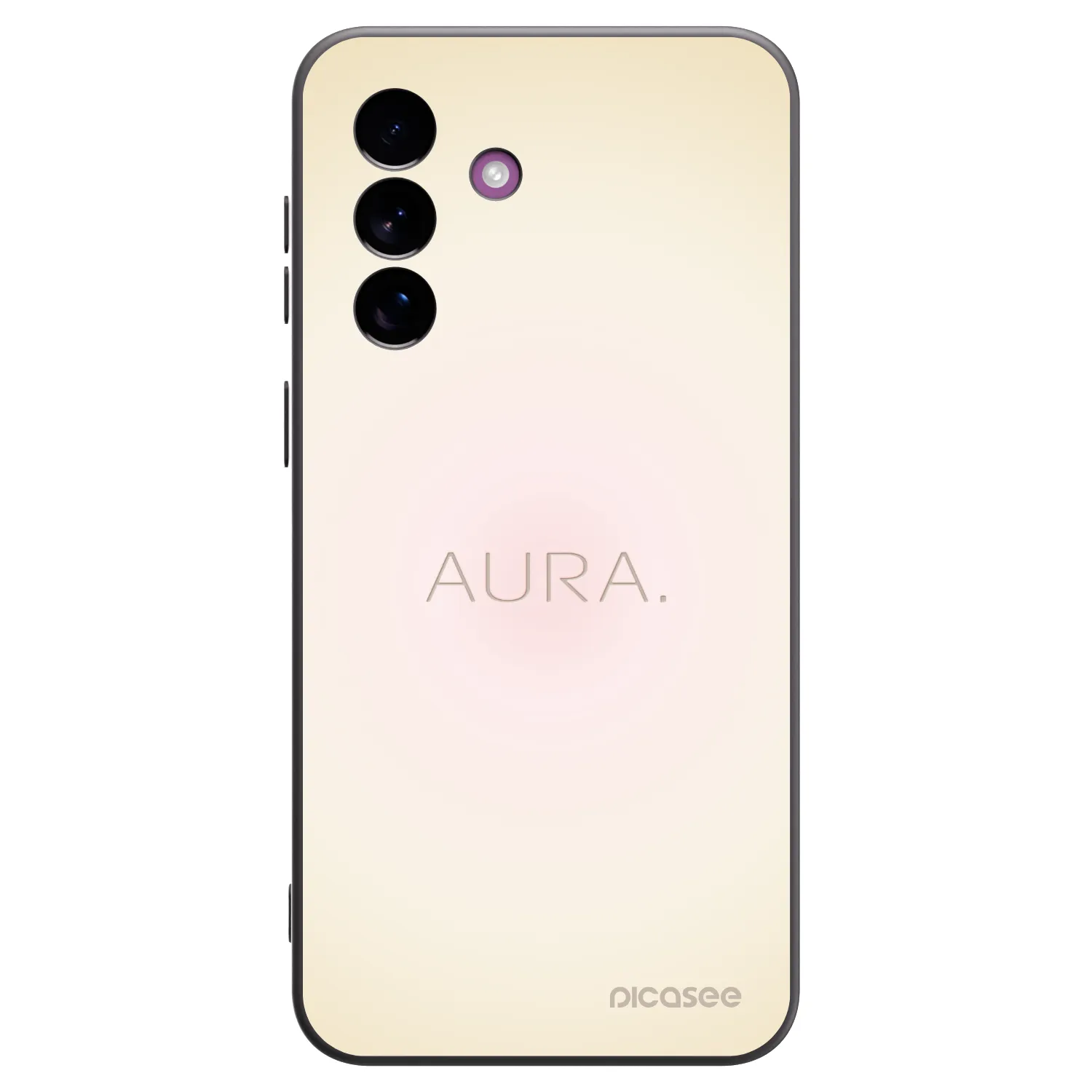 Picasee silikonski črni ovitek za Samsung Galaxy A37 - Aura