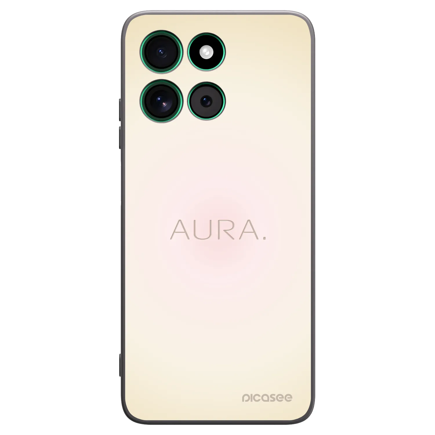 Picasee silikonski črni ovitek za Motorola Moto G57 Power - Aura