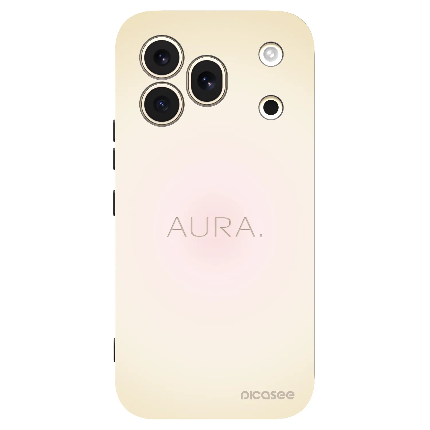 Picasee silikonski črni ovitek za Honor 600 Pro - Aura