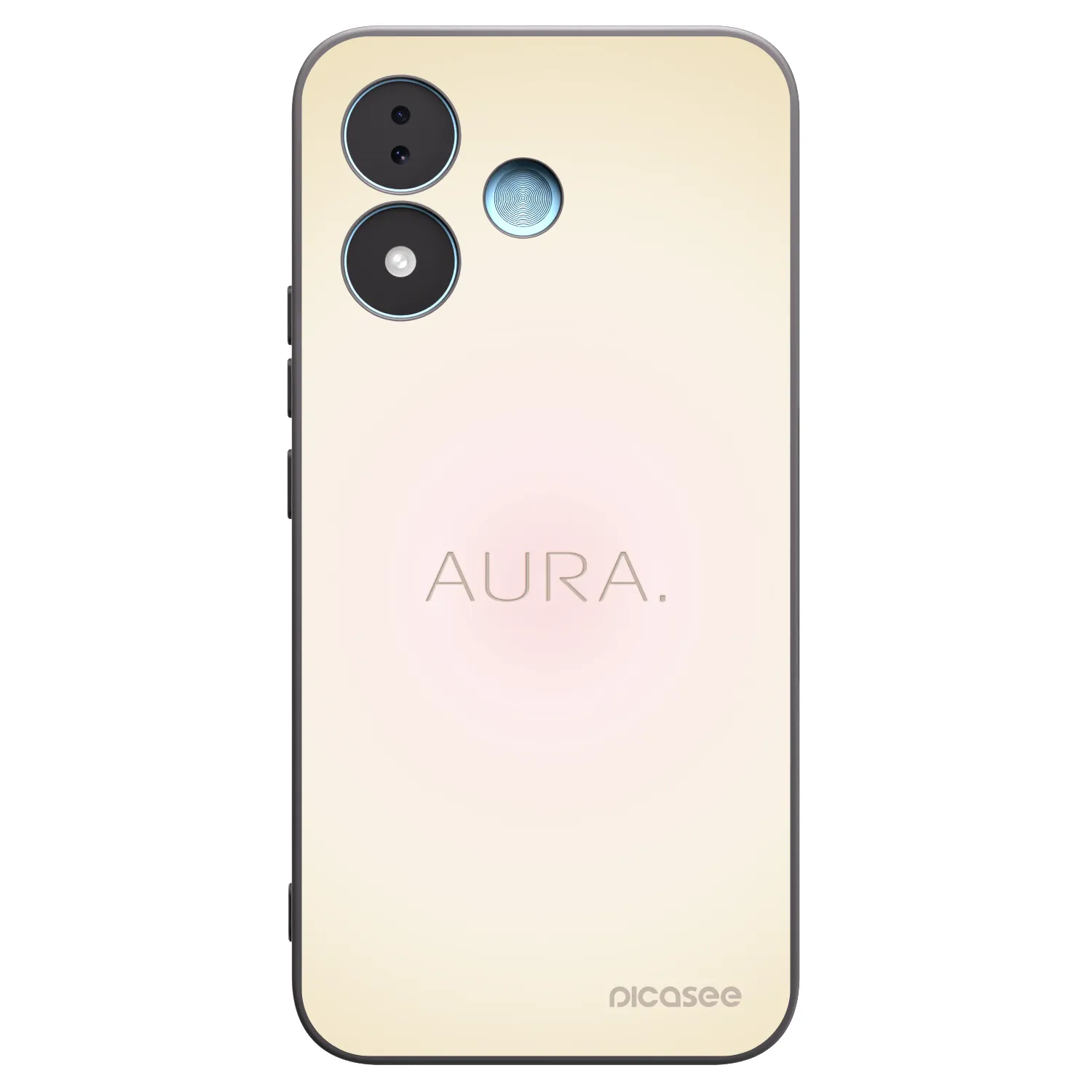 Picasee silikonski črni ovitek za Xiaomi Redmi Note 17 5G - Aura