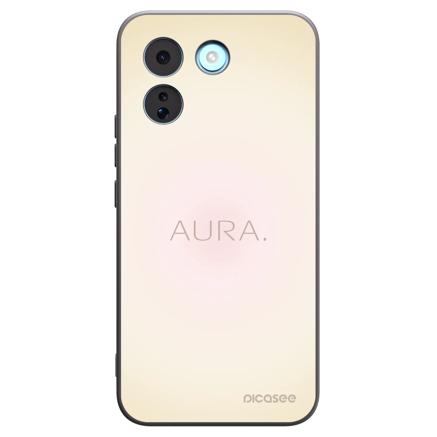 Picasee silikonski črni ovitek za Xiaomi Redmi Note 17 Pro MAX 5G - Aura